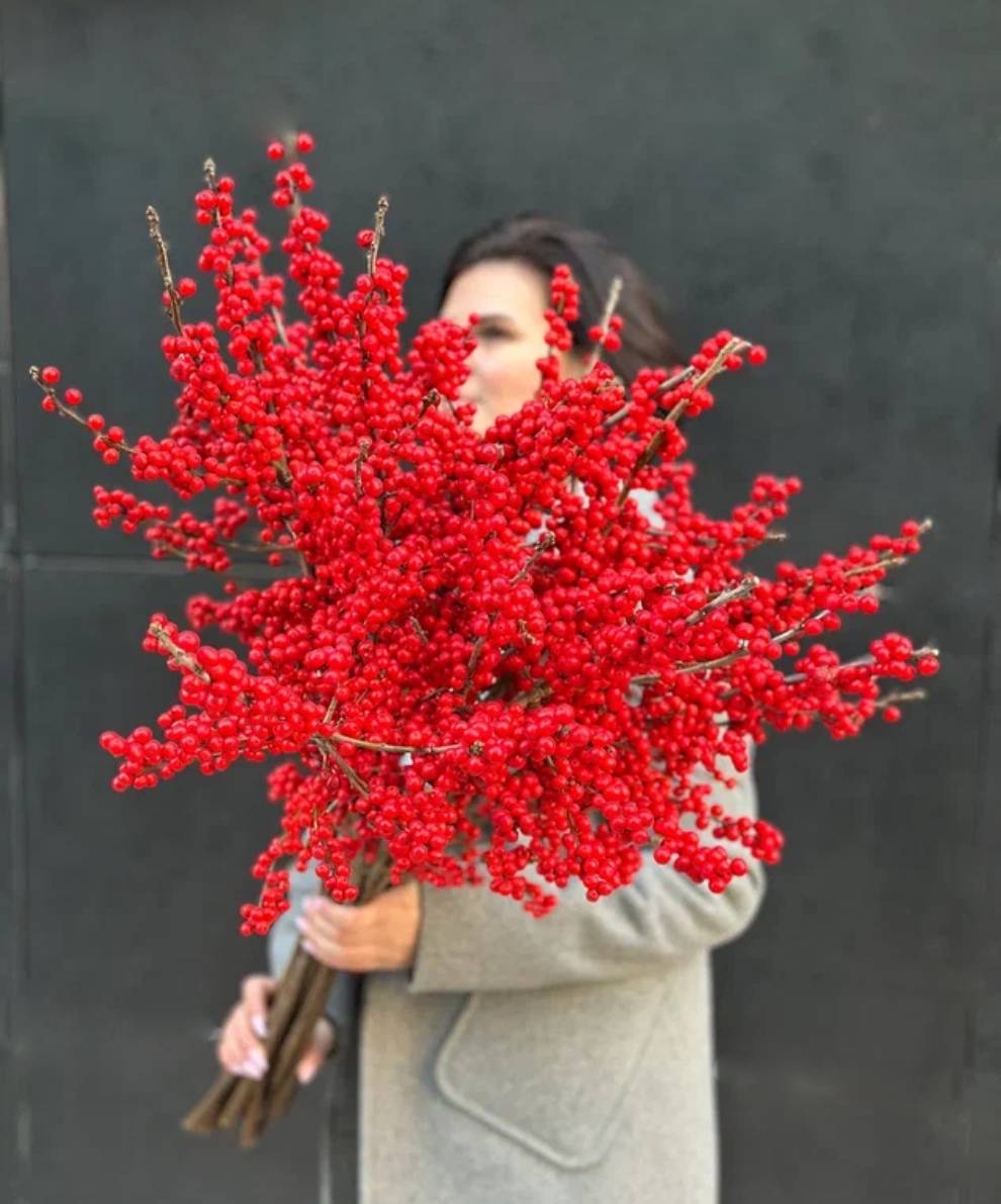 Моно букет из ягод Илекса